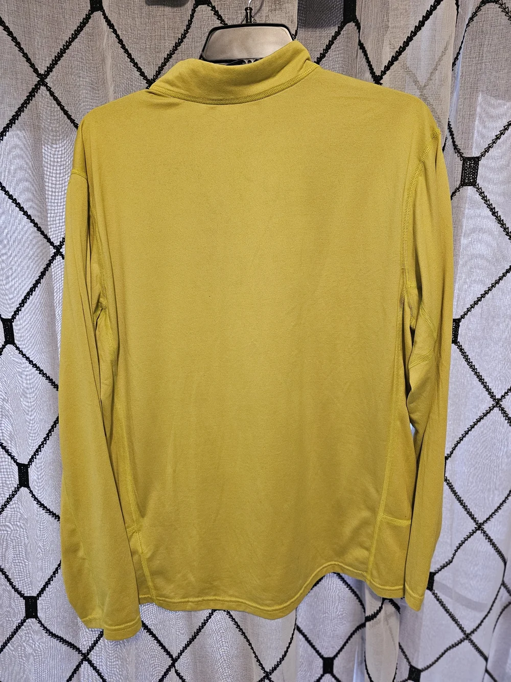 The North Face Yellow Quarter-Zip Pullover